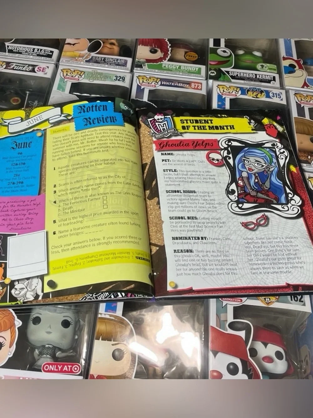 Monster High My Monster Life Hardcover Activity Book